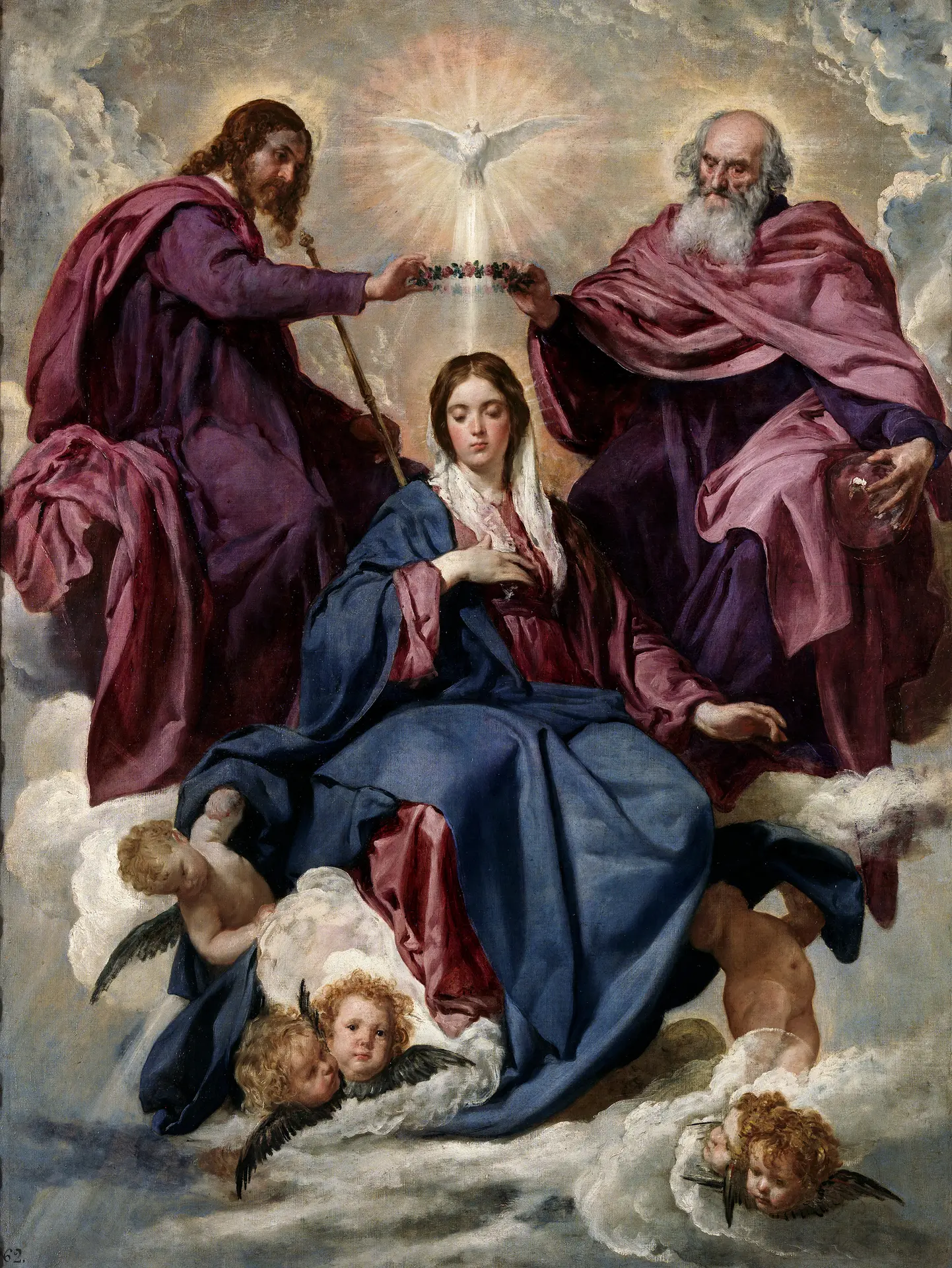 The Coronation of Mary, Queen of Heaven — Fifth Glorious Mystery of the Rosary — Orabimus