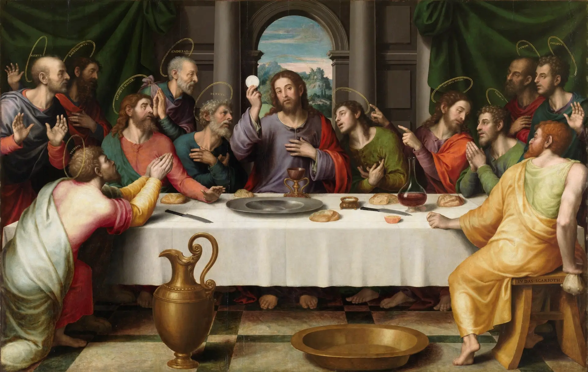 The Institution of the Eucharist — Fifth Luminous Mystery of the Rosary — Orabimus